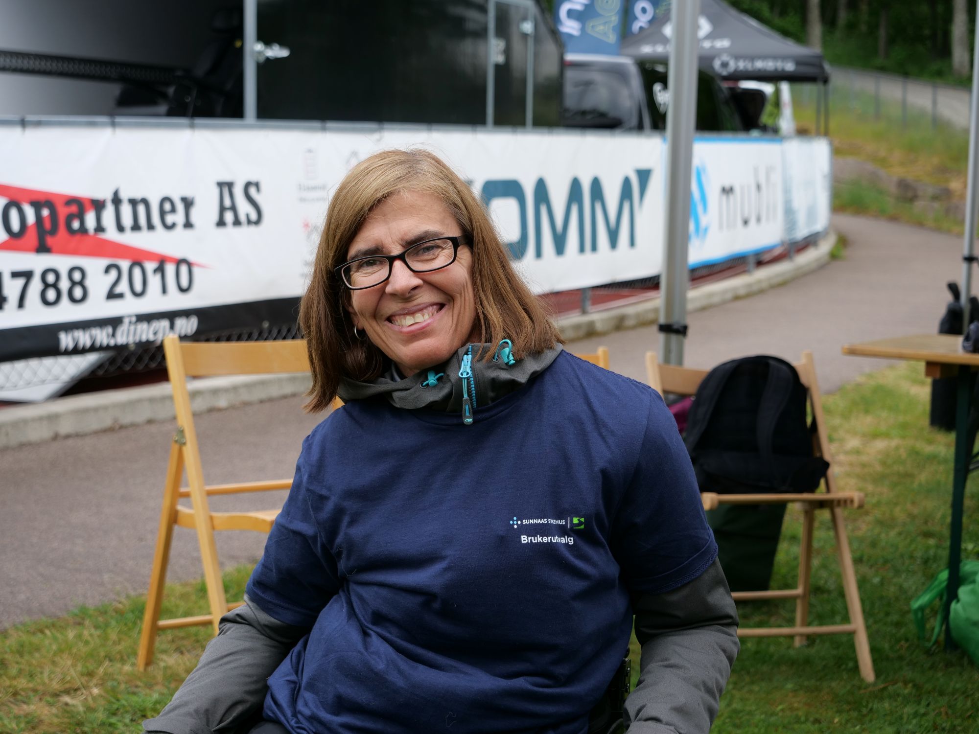 Portrett av Ingrid Njerve, leder av brukerutvalget ved Sunnaas sykehus