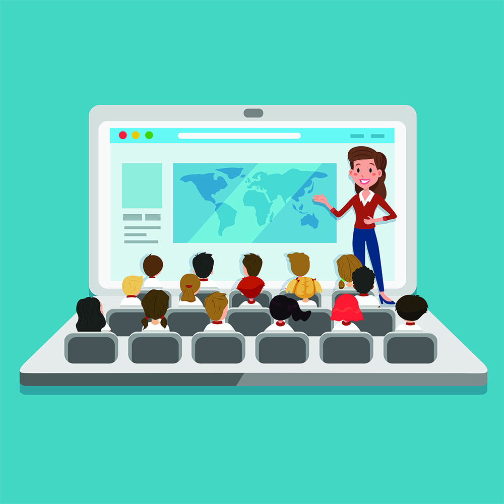 Illustrasjon webinar
