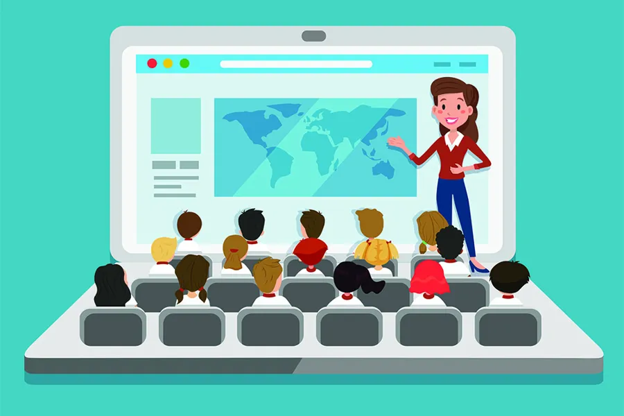 Illustrasjon webinar