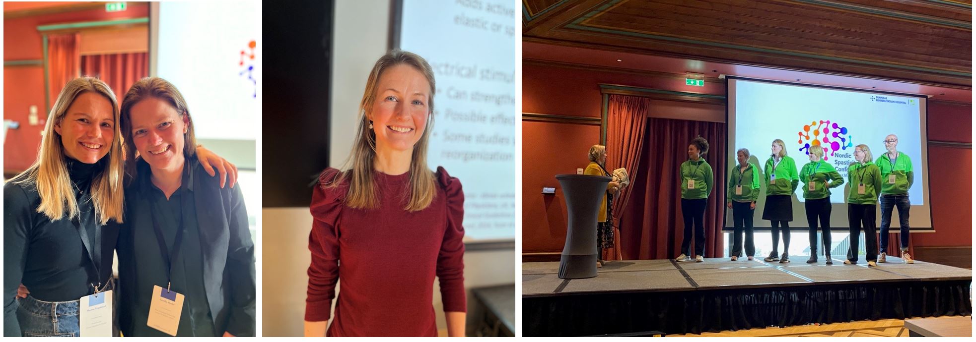 En gruppe kvinner som smiler