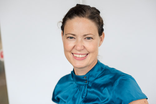 A person smiling for the camera