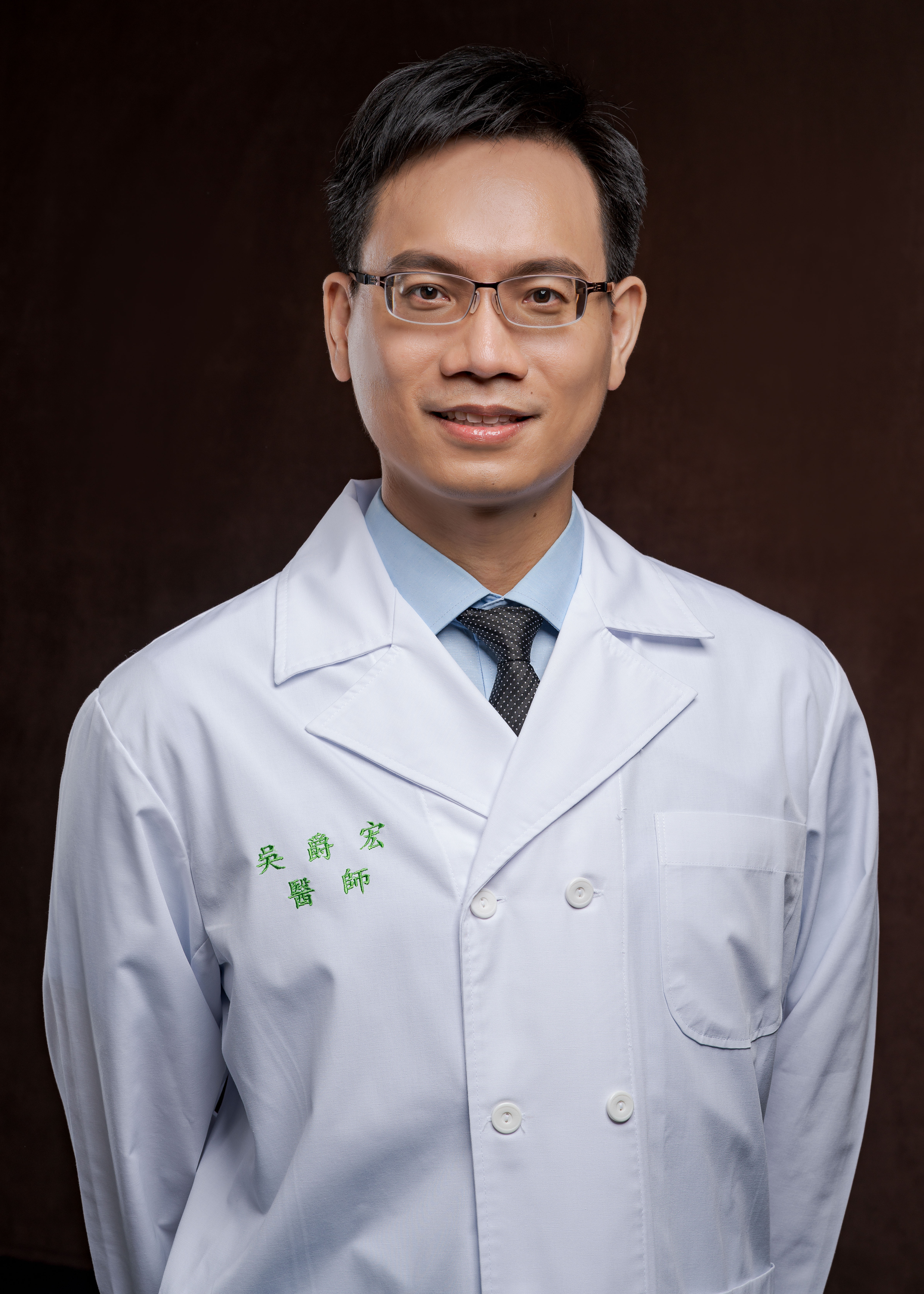Man wearing glasses