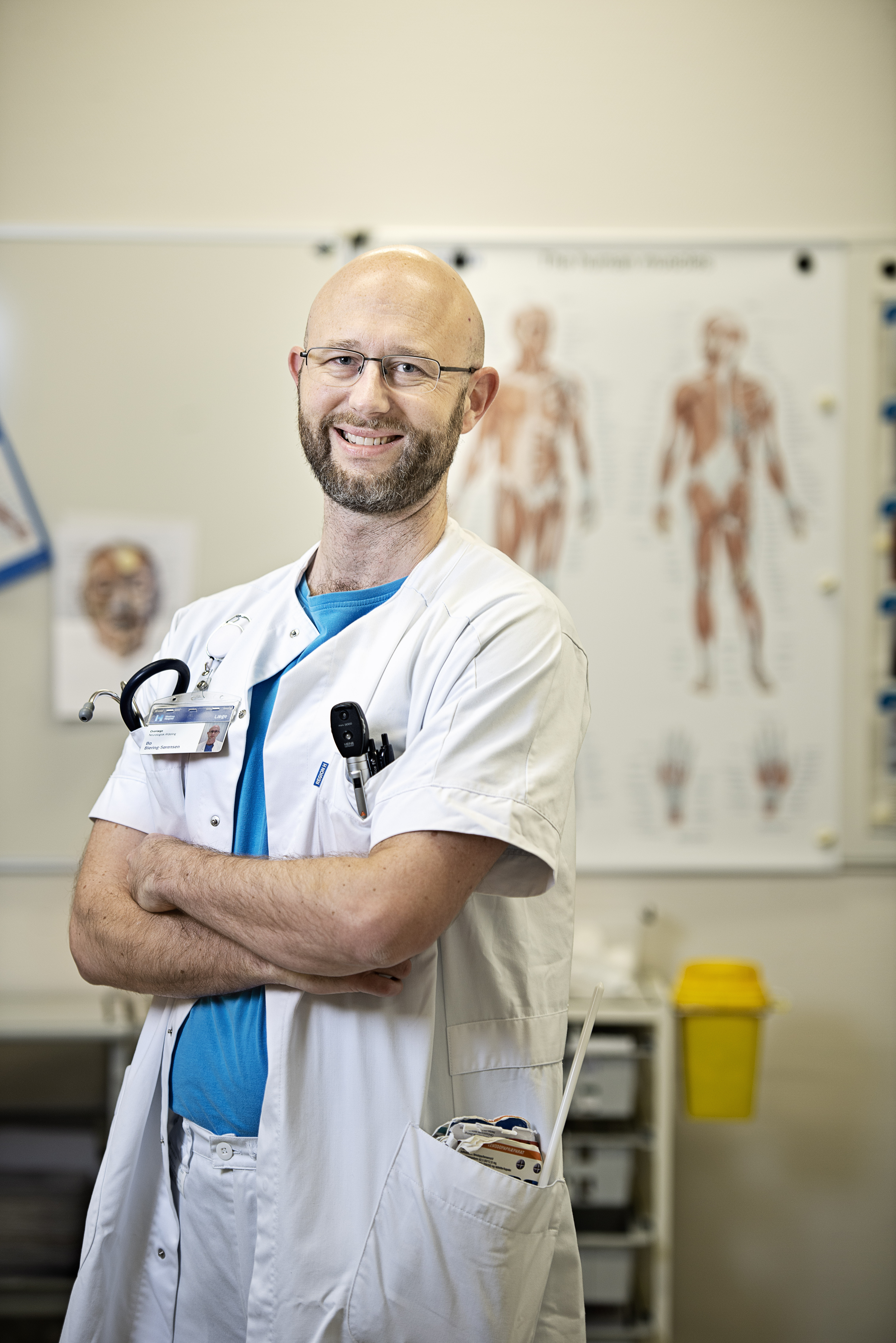 Doctor with glasses