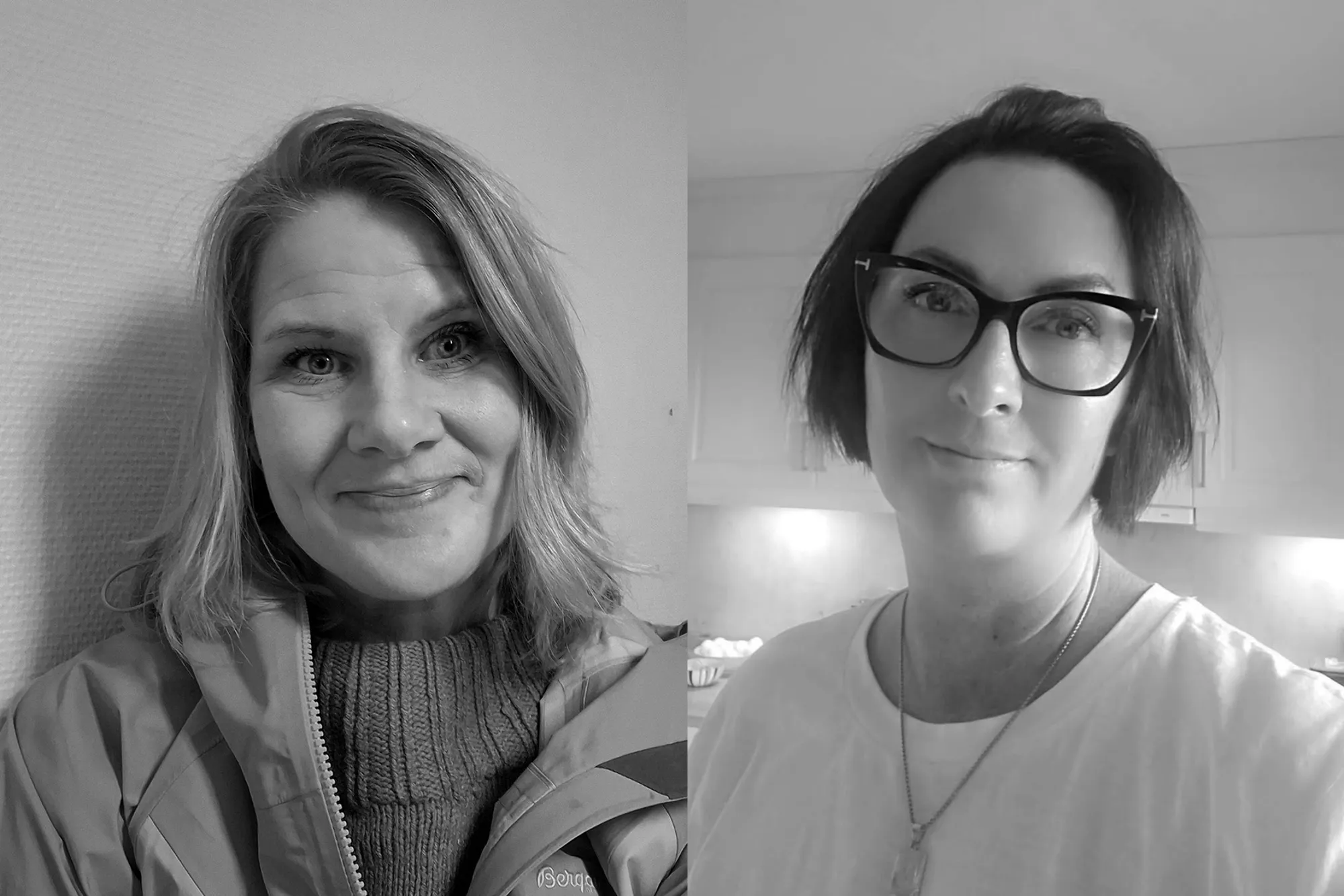 Portrettbilde av Anne Selsjord og Marianne Eide
