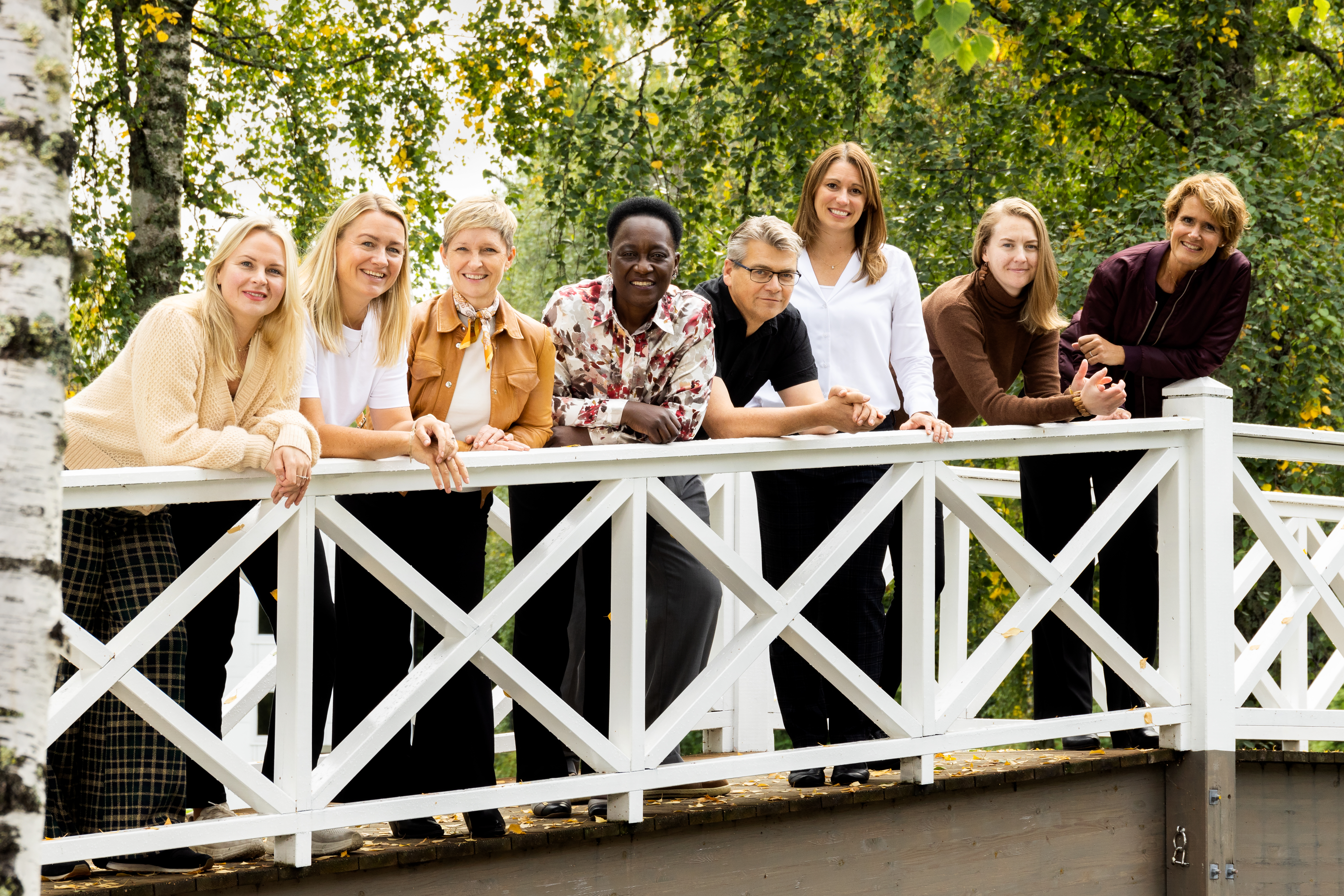 Ansatte i Regional kompetansetjeneste for rehabilitering