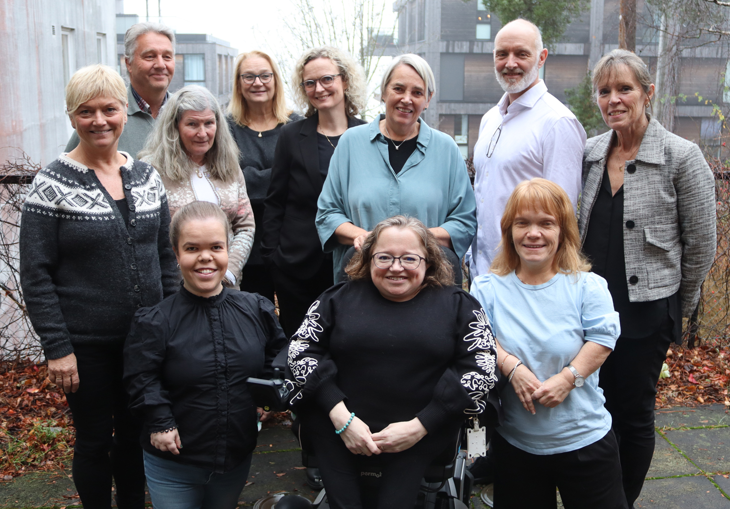 Gruppebilde fra møte i senterråd