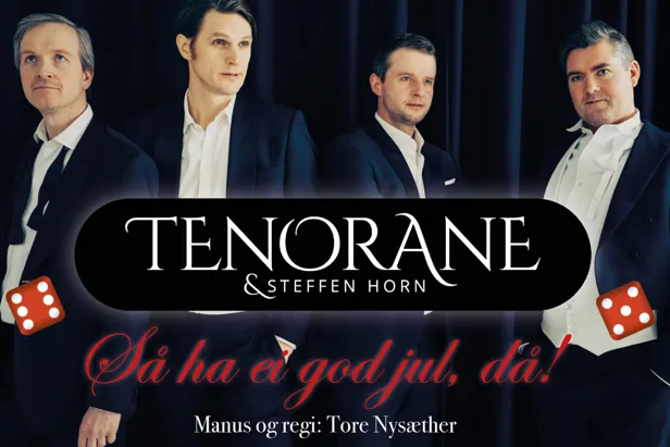 En gruppe menn i dress