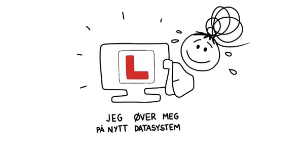 Grafikk – tekst jeg øver meg på nytt datasystem