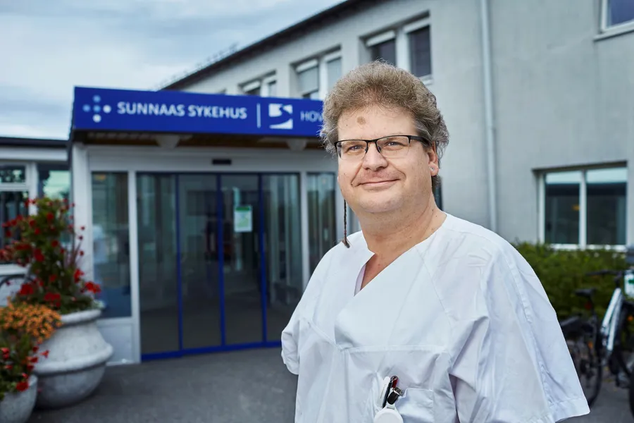 Nærbilde av Frank Becker