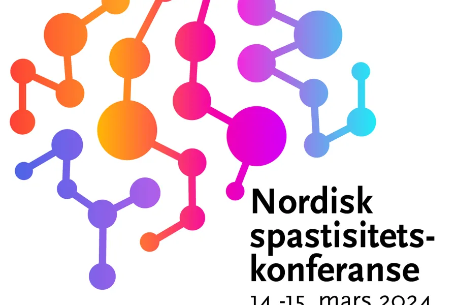 Logo for Nordisk spastisitetskonferanse, 14.-15. mars 2024.