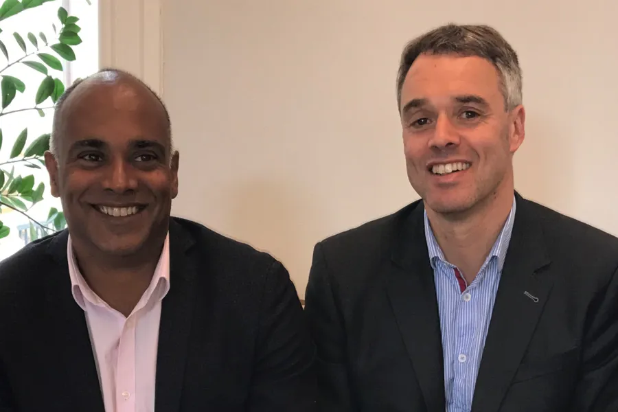 Professor Ravi Savarirayan og overlege Svein Fredwall